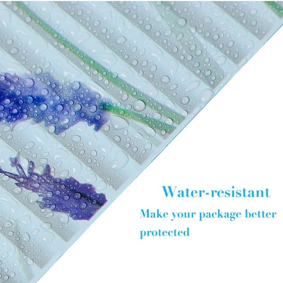 25 10X13 Poly Mailers Lavender Flowers Shipping Envelopes Bags PRICE IS FIRM - Picture 7 of 8